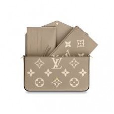 LV-Felicie pochette taupe